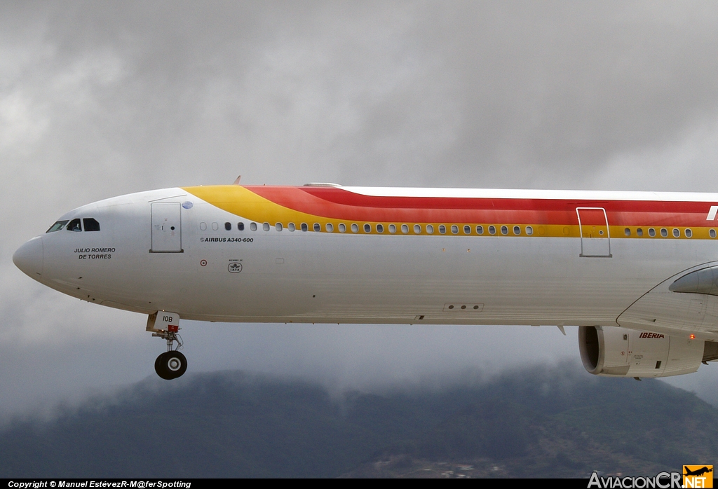 EC-IOB - Airbus A340-642 - Iberia