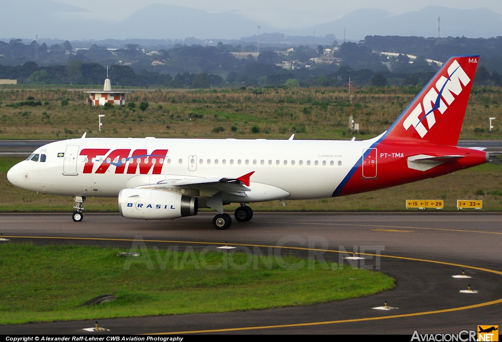 PT-TMA - Airbus A319-132 - TAM