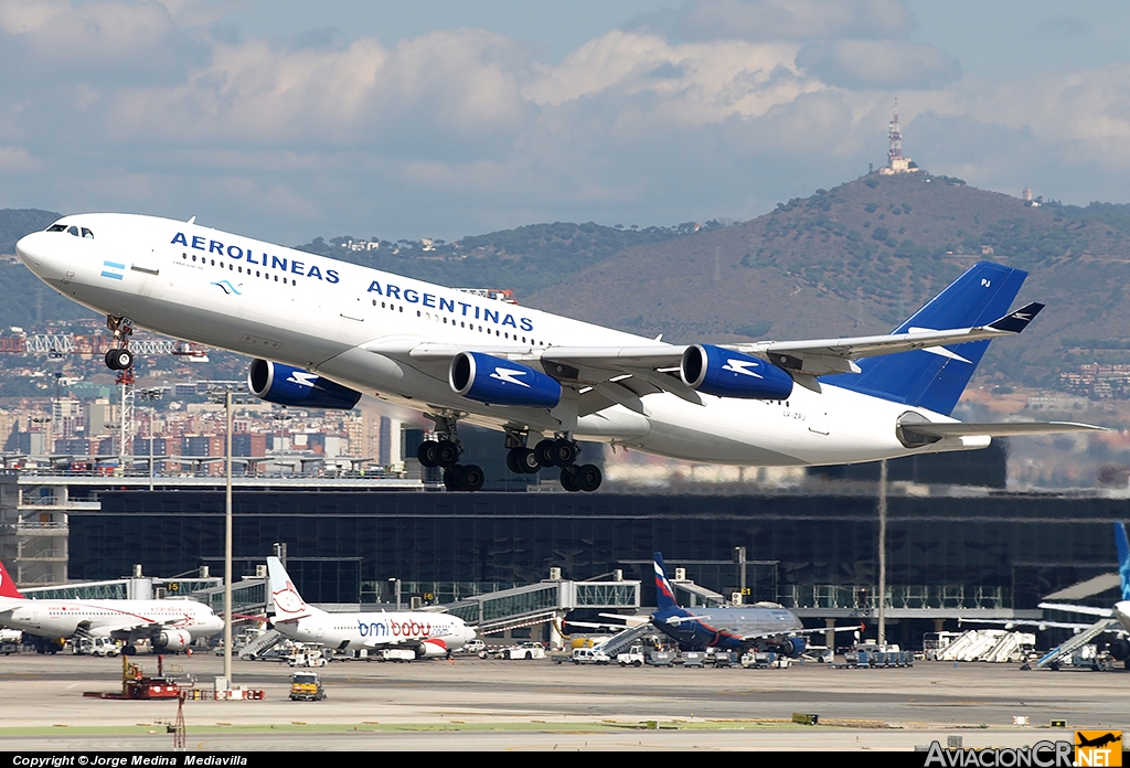 LV-ZPJ - Airbus A340-211 - Aerolineas Argentinas