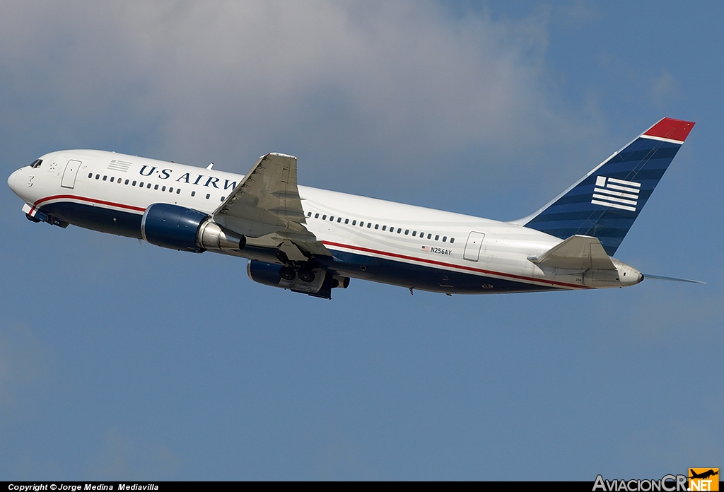 N256AY - Boeing 767-2B7/ER - US Airways