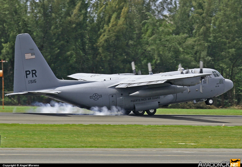 64-0515PR - Lockheed C-130E Hercules - USAF- Puerto Rico Air National Guard