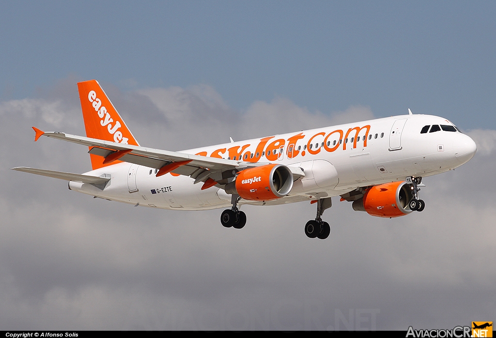 G-EZTE - Airbus A320-214 - EasyJet Airline