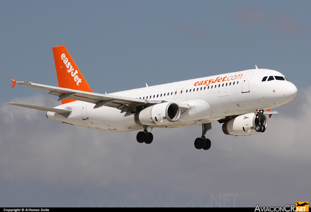 G-TTOJ - Airbus A320-232 - EasyJet Airline