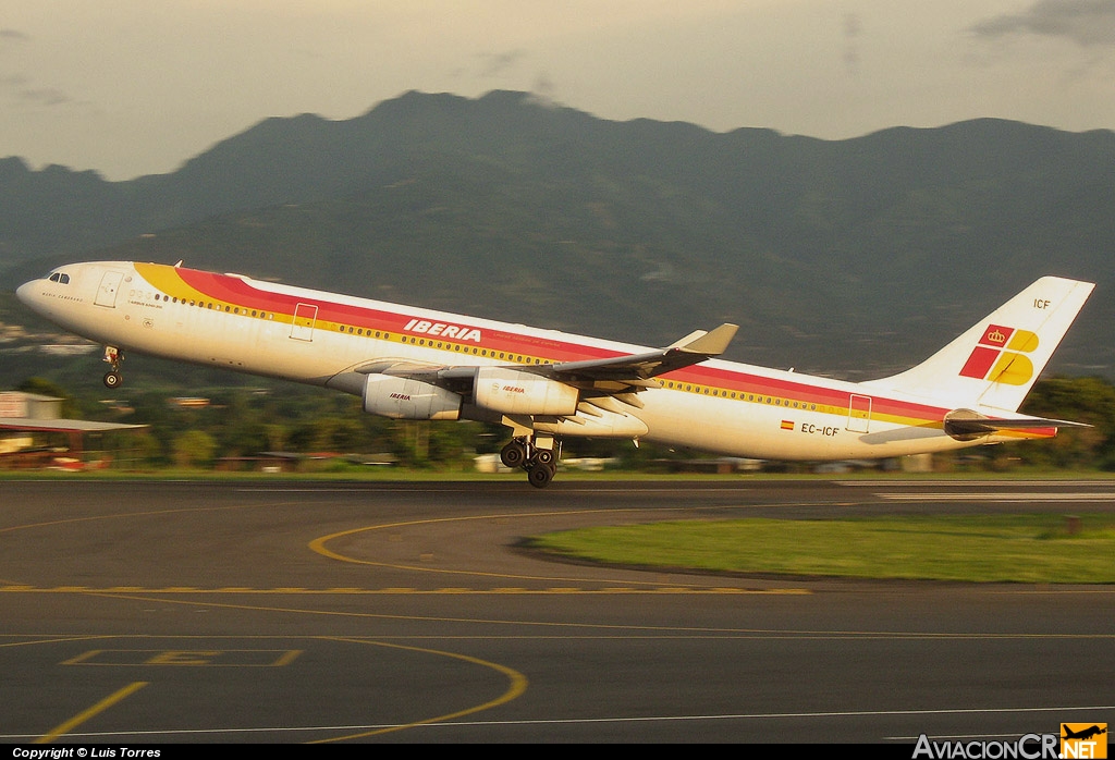 EC-ICF - Airbus A340-313X - Iberia