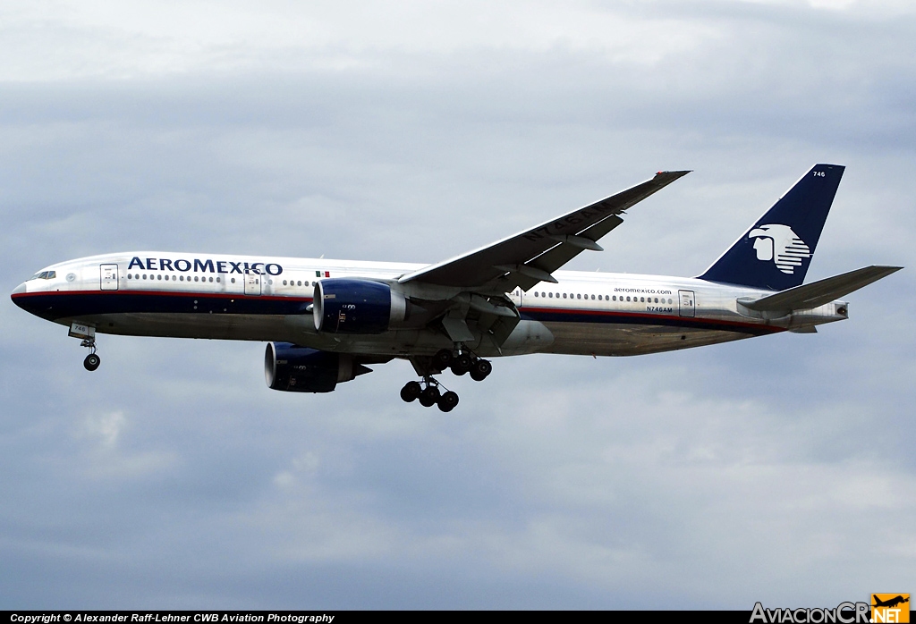 N746AM - Boeing 777-2Q8/ER - Aeromexico