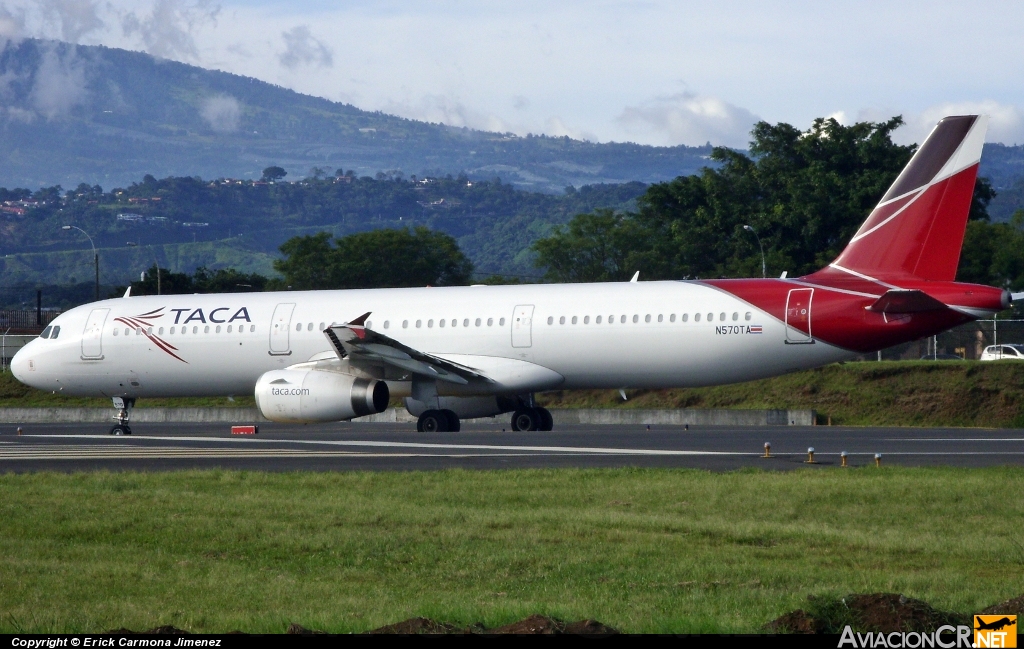 N570TA - Airbus A321-231 - TACA