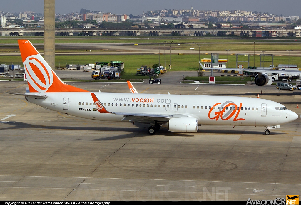 PR-GGG - Boeing 737-8EH - Gol Transportes Aereos