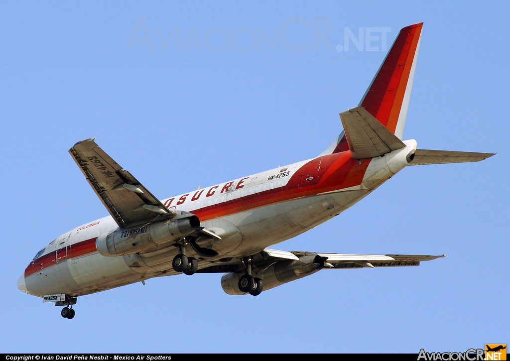 HK-4253 - Boeing 737-2H6/Adv - Aerosucre