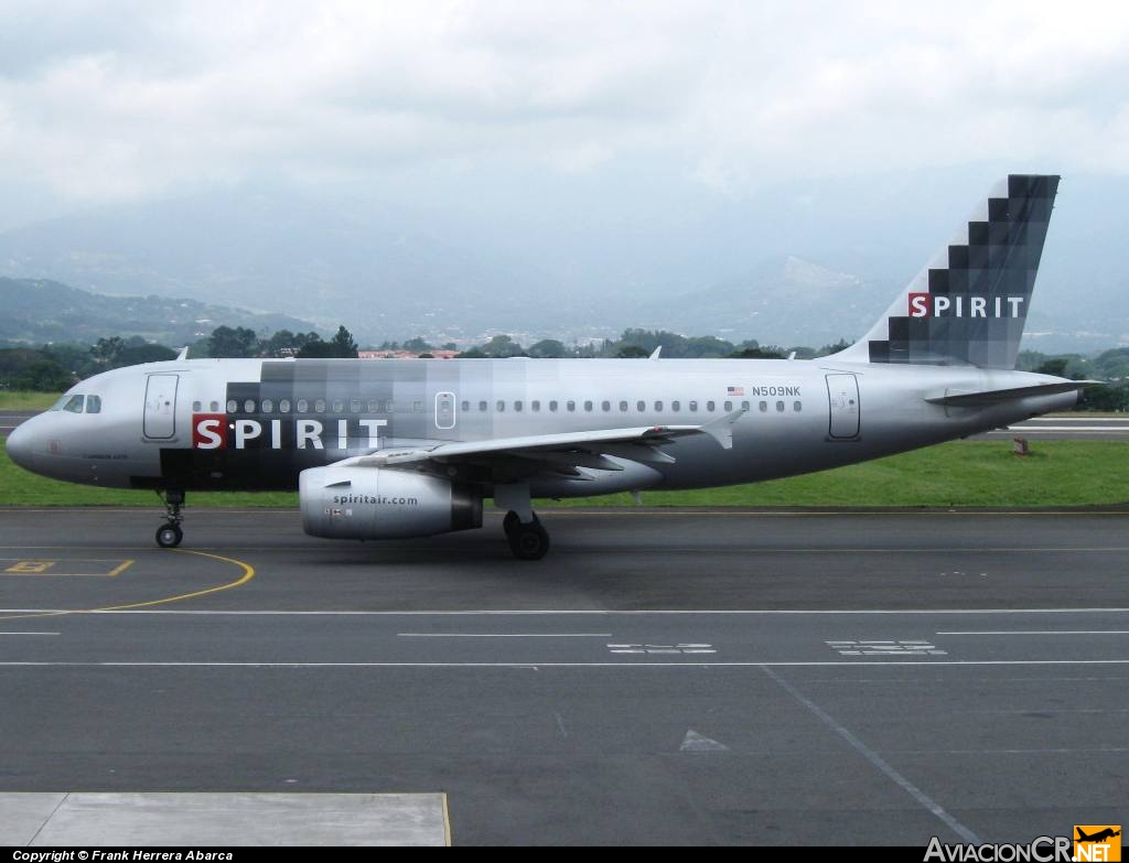 N509NK - Airbus A319-132 - Spirit