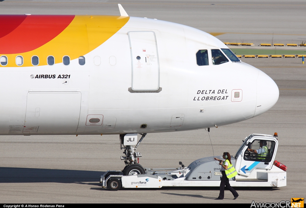 EC-JLI - Airbus A321-211 - Iberia