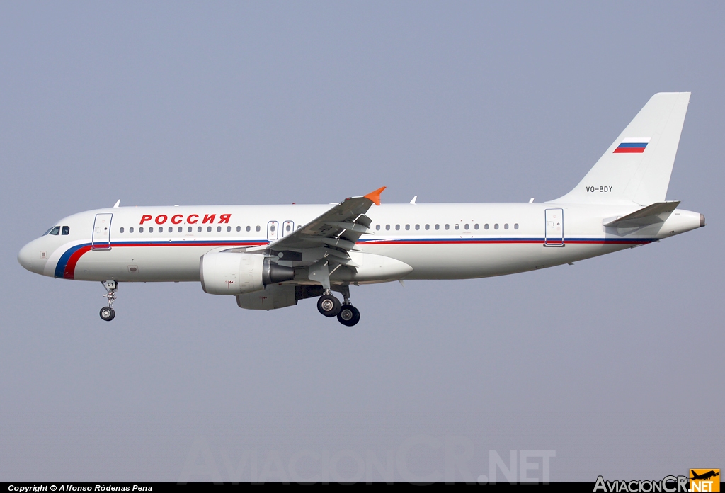 VQ-BDY - Airbus A320-214 - Rossiya Airlines