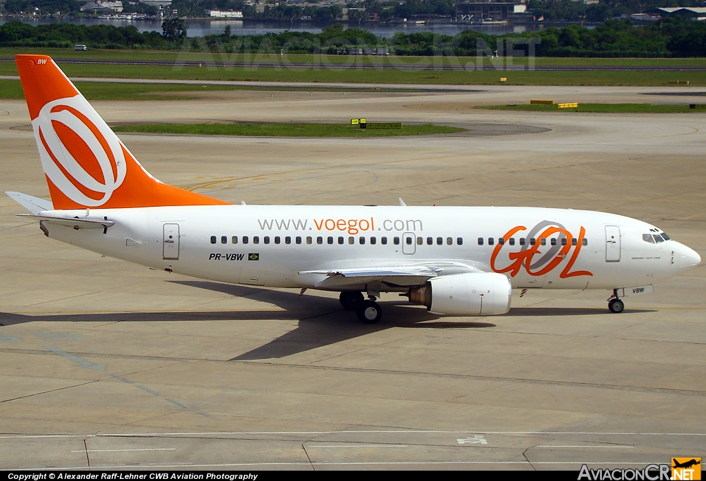 PR-VBW - Boeing 737-7BX - Gol Transportes Aereos