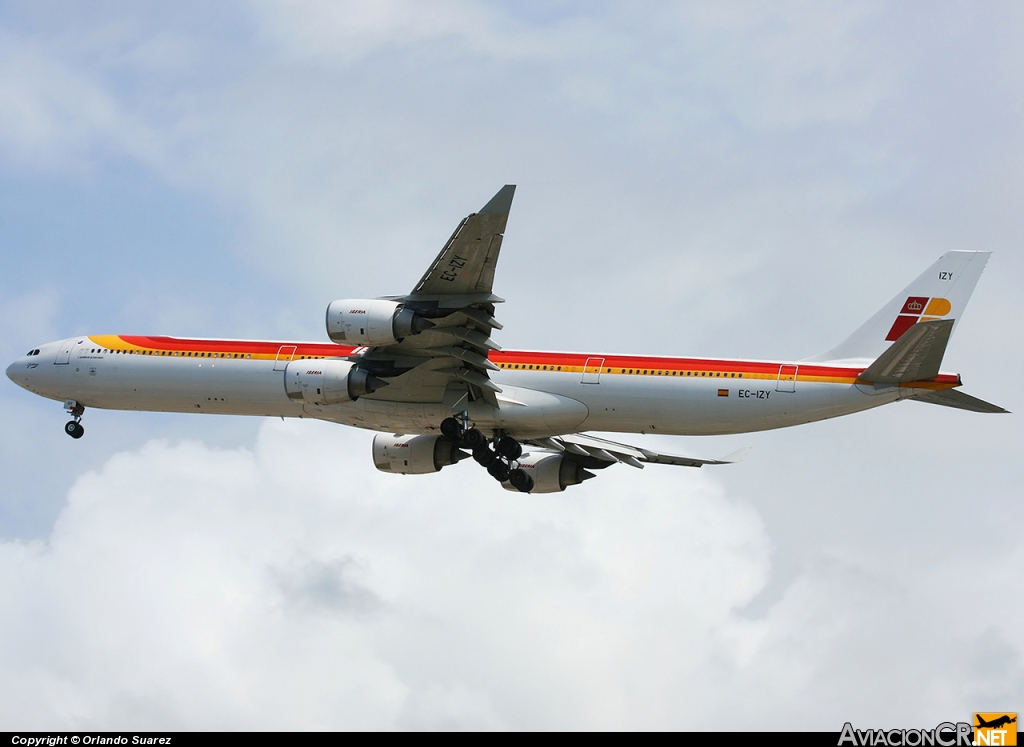 EC-IZY - Airbus A340-642 - Iberia