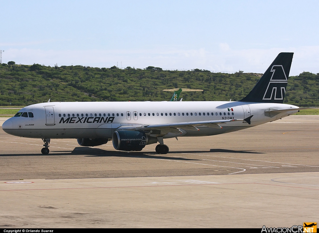 N213MX - Airbus A320-214 - Mexicana