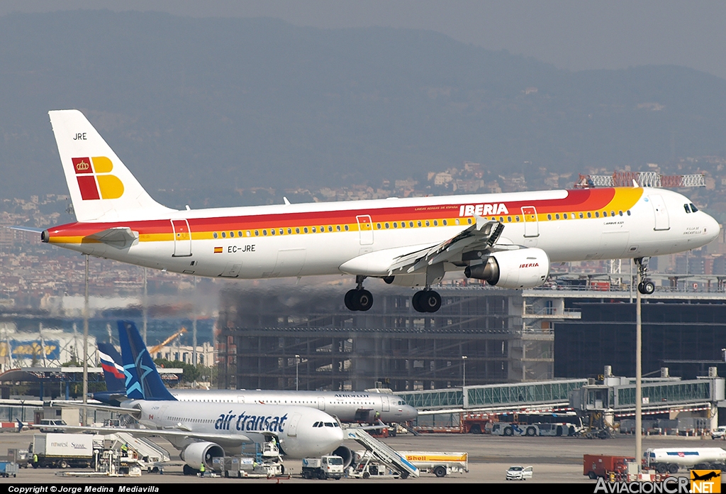 EC-JRE - Airbus A321-211 - Iberia