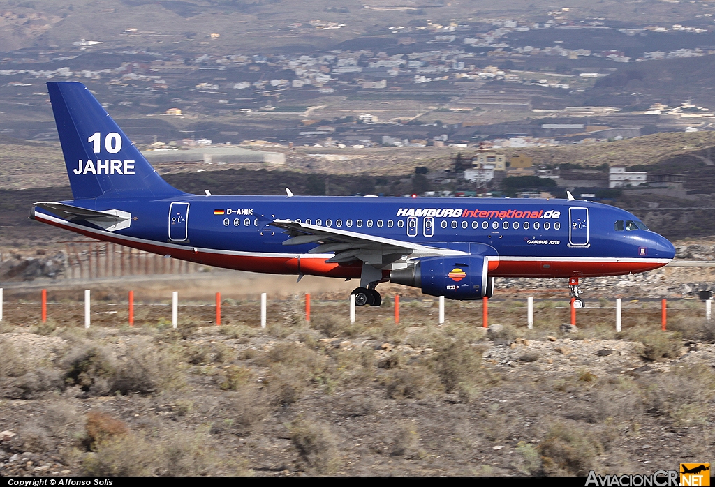 D-AHIK - Airbus A319-111 - Hamburg International