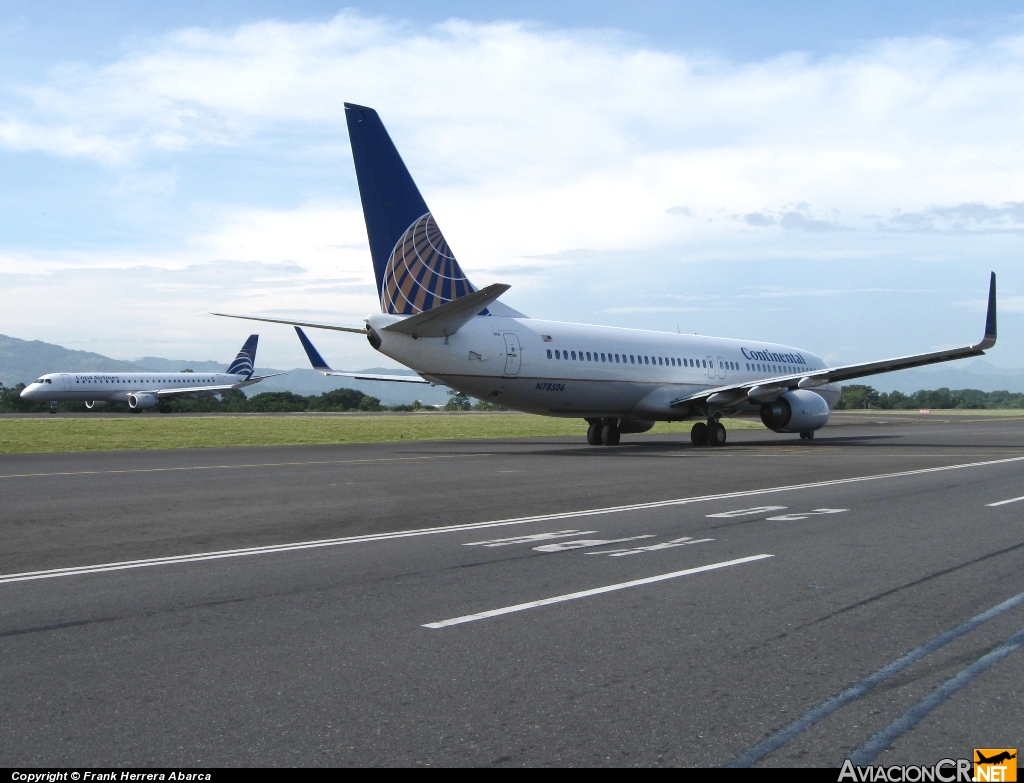 N78506 - Boeing 737-824 - Continental Airlines