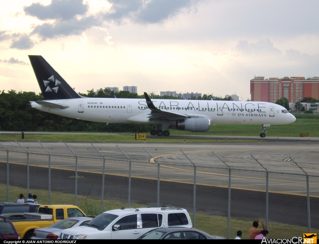 N936UW - Boeing 757-2B7 - US Airways