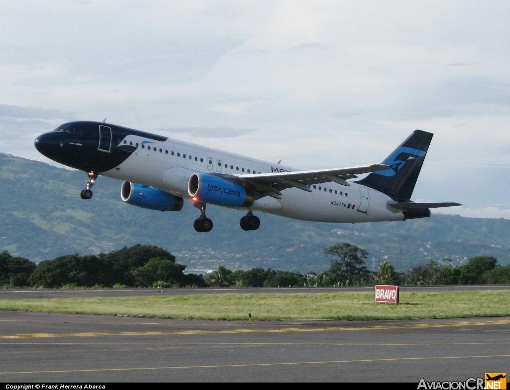 N347TM - Airbus A320-231 - Mexicana