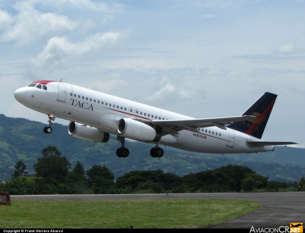 N496TA - Airbus A320-233 - TACA