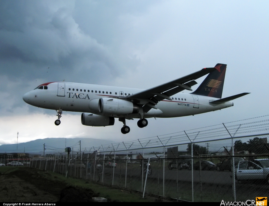 N477TA - Airbus A319-132 - TACA