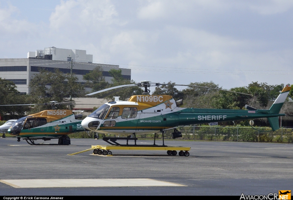 N109BC - Eurocopter AS-350B-2 Ecureuil - Broward County Sheriffs Police