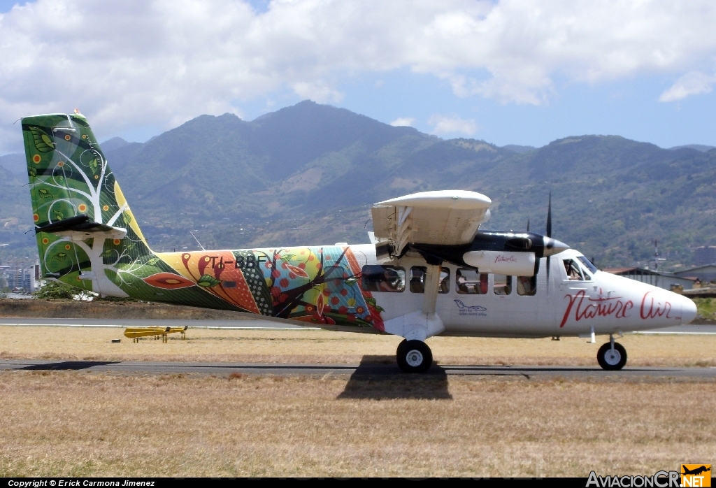 TI-BBF - De Havilland Canada DHC-6-300 Twin Otter/VistaLiner - Nature Air