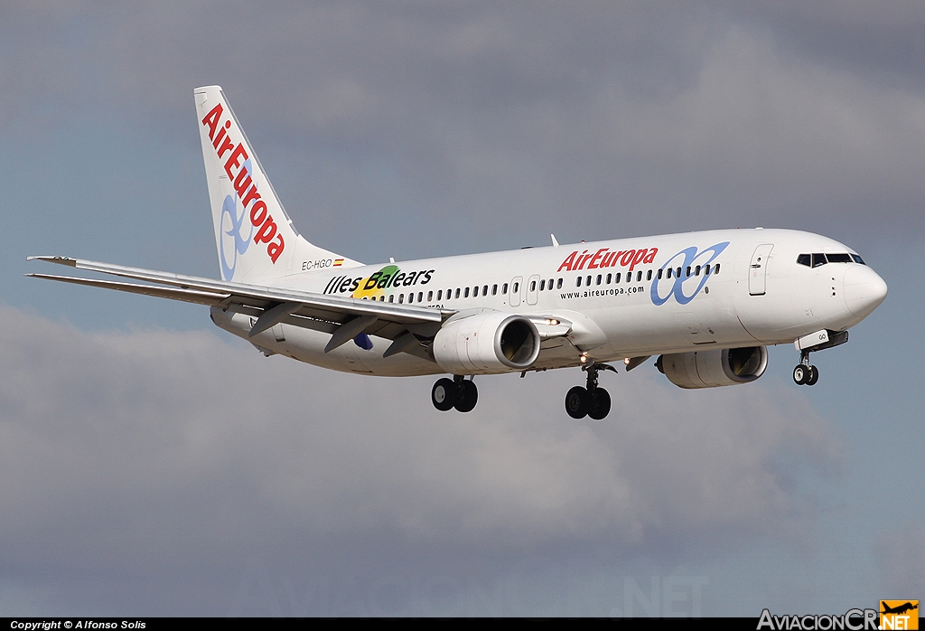 EC-HGO - Boeing 737-85P - Air Europa