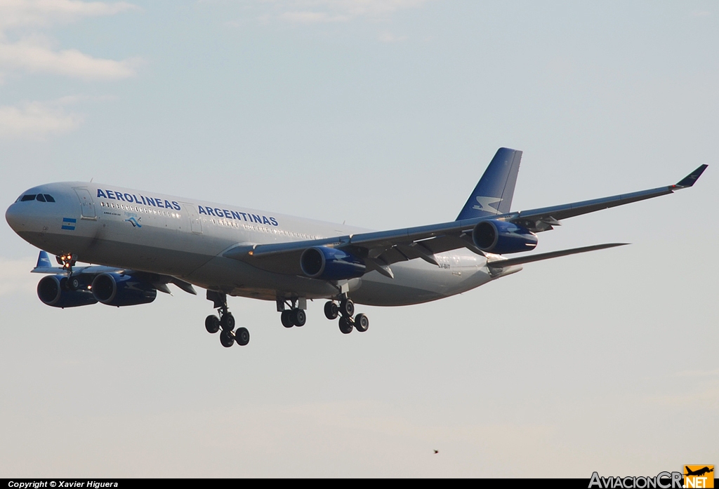 LV-BIT - Airbus A340-313 - Aerolineas Argentinas