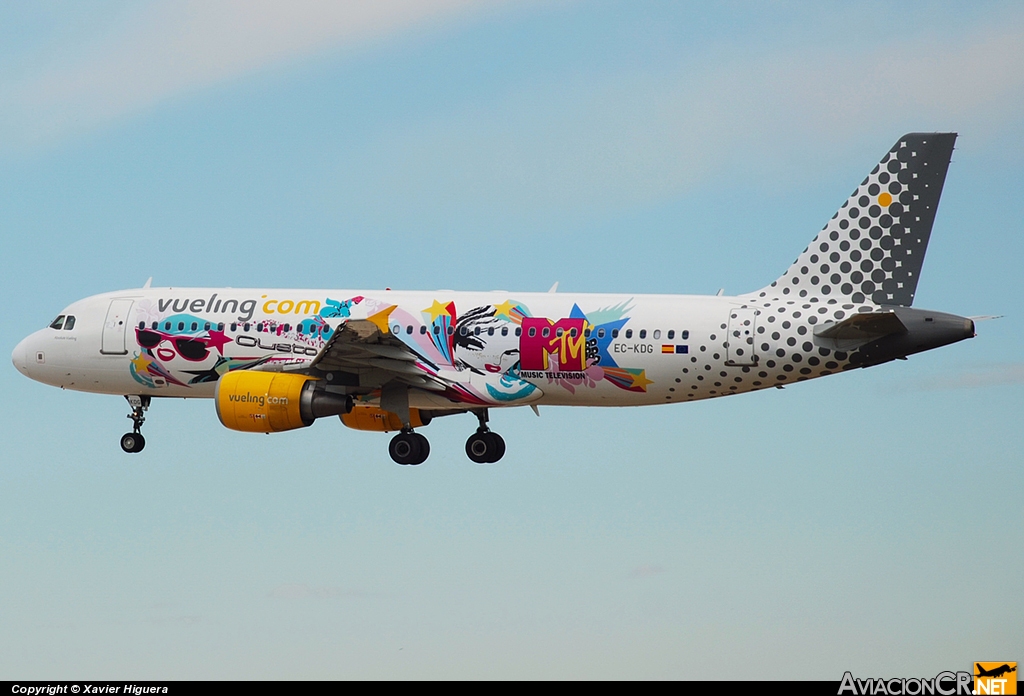 EC-KDG - Airbus A320-214 - Vueling