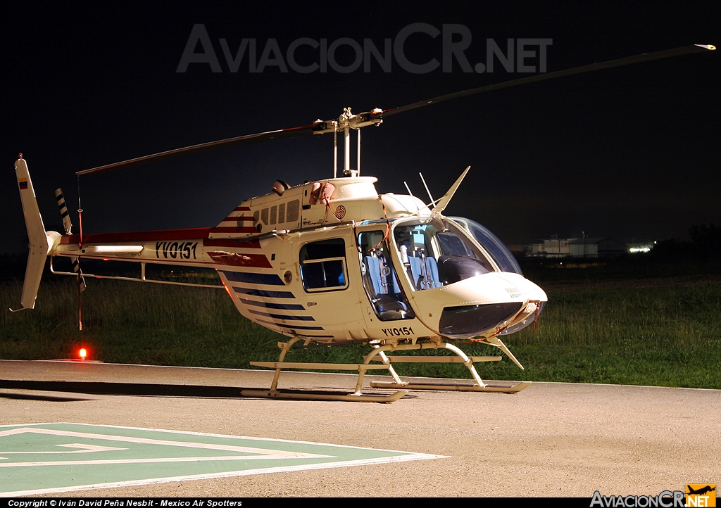 YVO151 - Bell 206B-3 JetRanger III - EDELCA - Electricidad del Caroní
