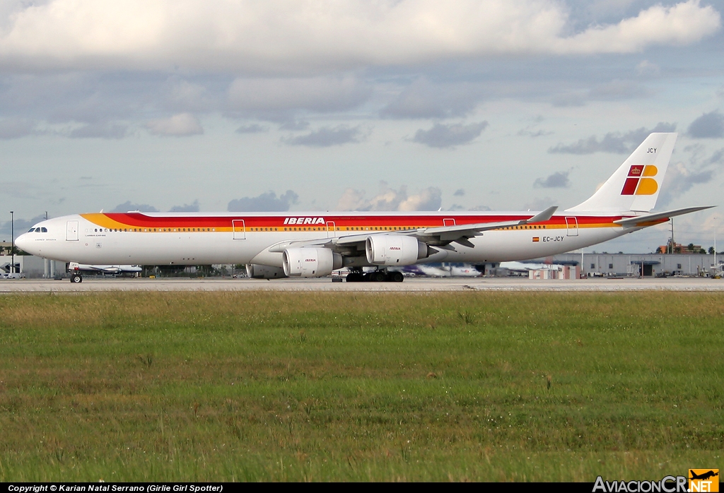 EC-JCY - Airbus A340-642 - Iberia