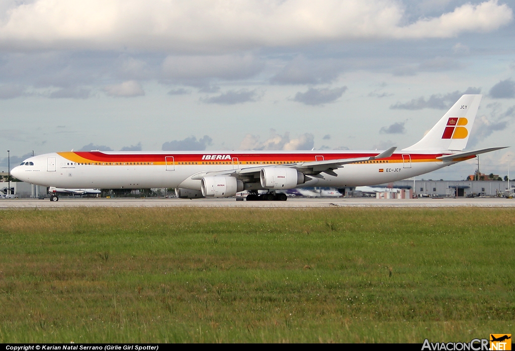 EC-JCY - Airbus A340-642 - Iberia