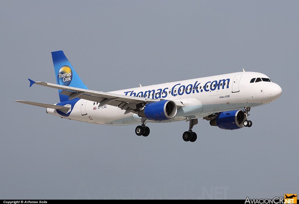 G-TCAD - Airbus A320-214 - Thomas Cook Airlines