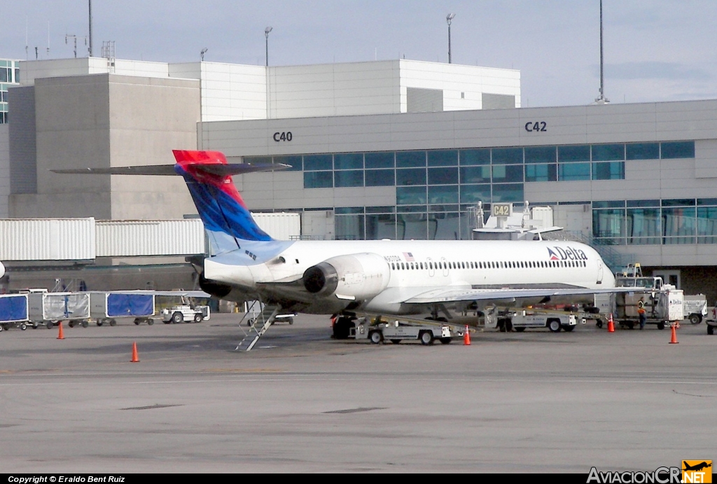 N907DA - McDonnell Douglas MD-90-30 - Delta Air Lines