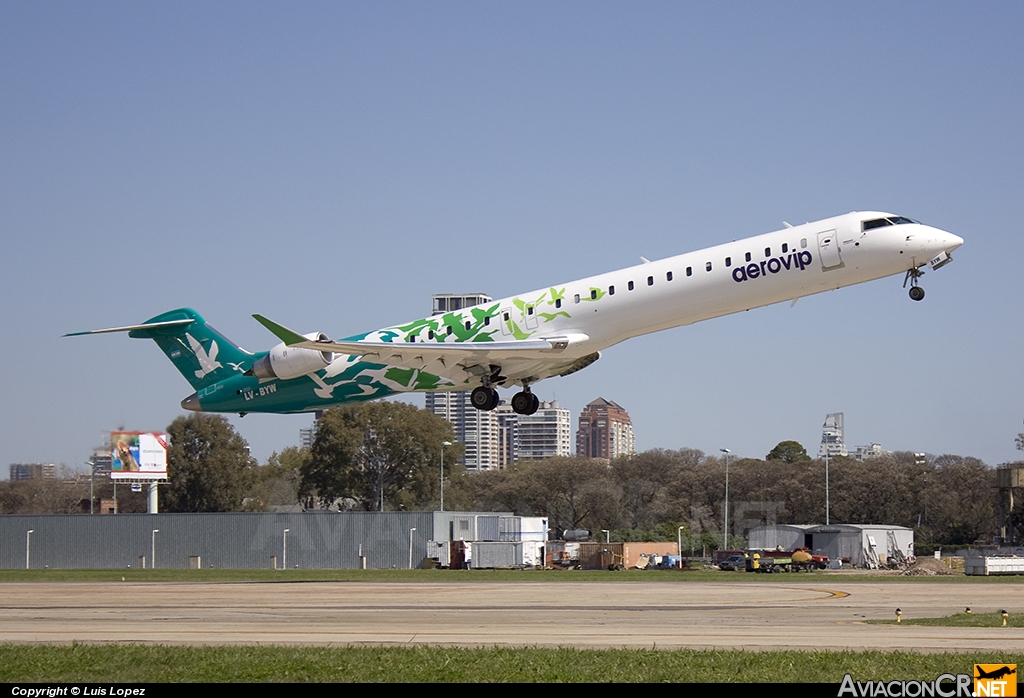 LV-BYW - Bombardier CRJ-900LR - Aerovip