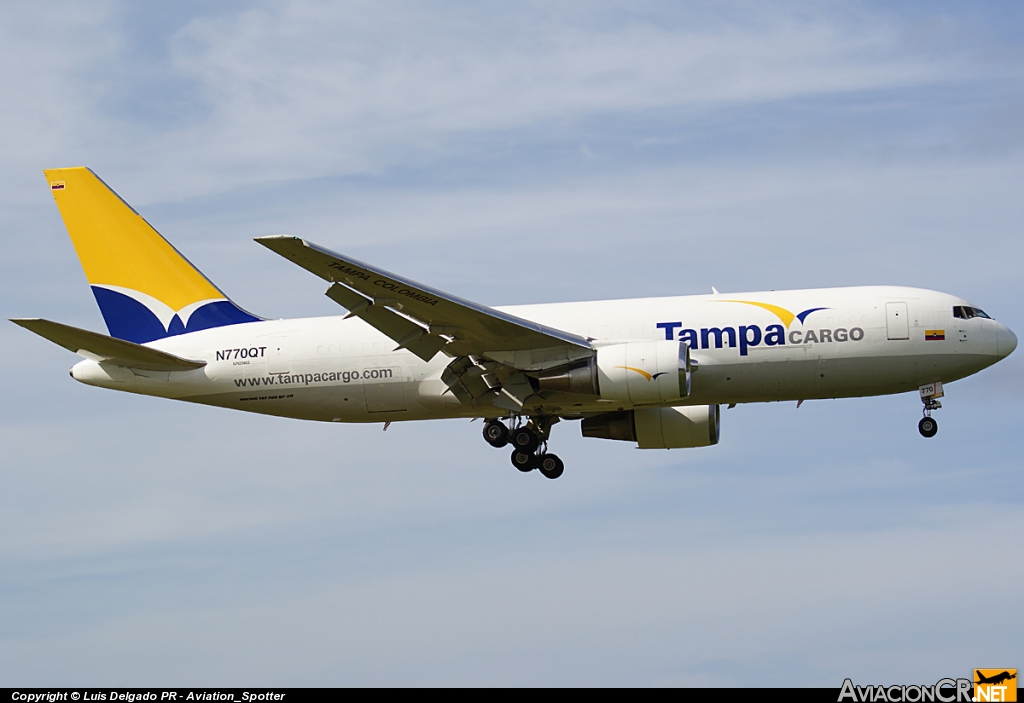 N770QT - Boeing 767-241/ER - Tampa Colombia