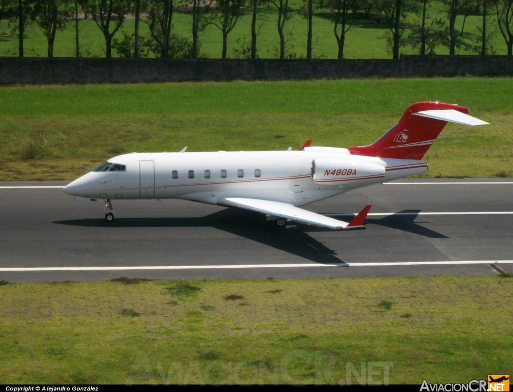 N480BA - Bombardier BD-100-1A10 Challenger 300 - Privado (Credomatic Air Services)