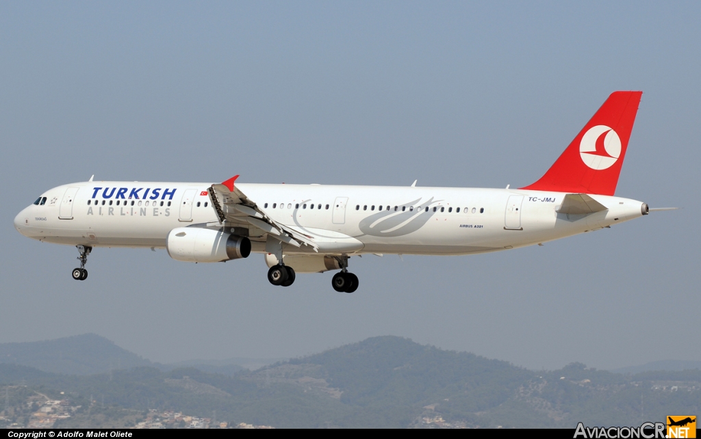 TC-JMJ - Airbus A321-232 - Turkish Airlines