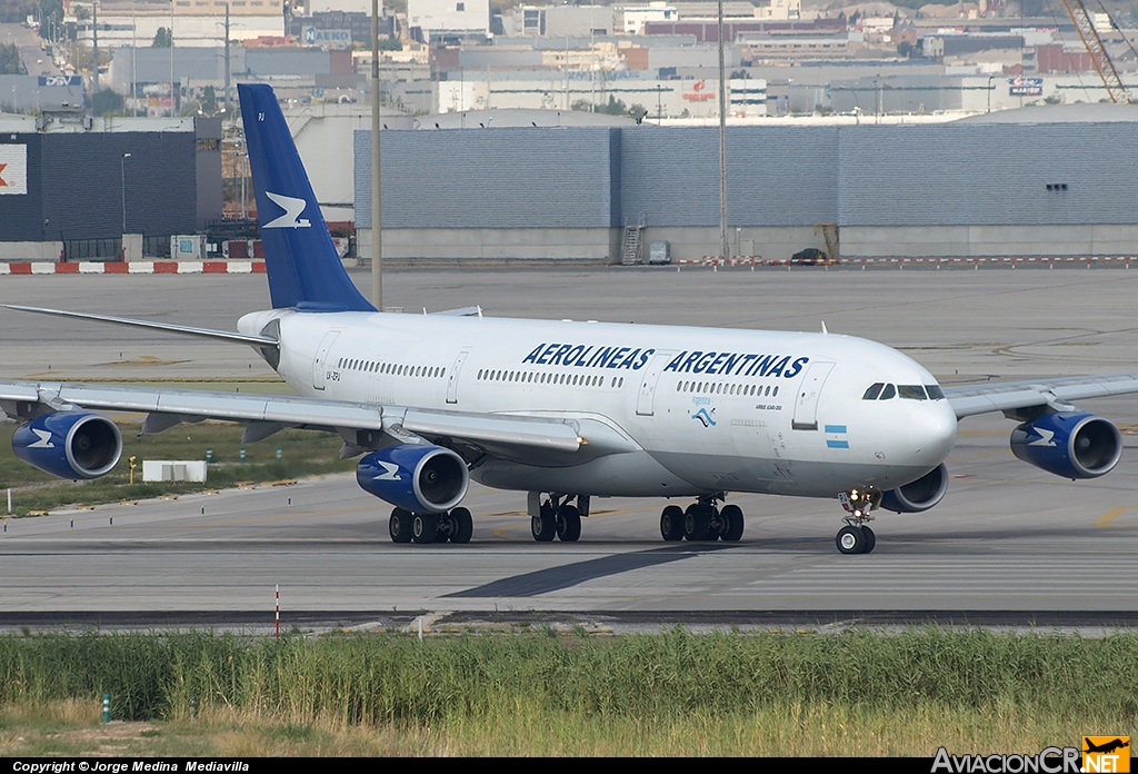 LV-ZPJ - Airbus A340-211 - Aerolineas Argentinas