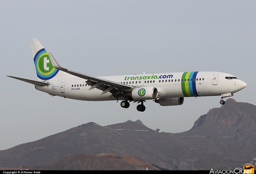 PH-HZW - Boeing 737-8K2 - Transavia Airlines