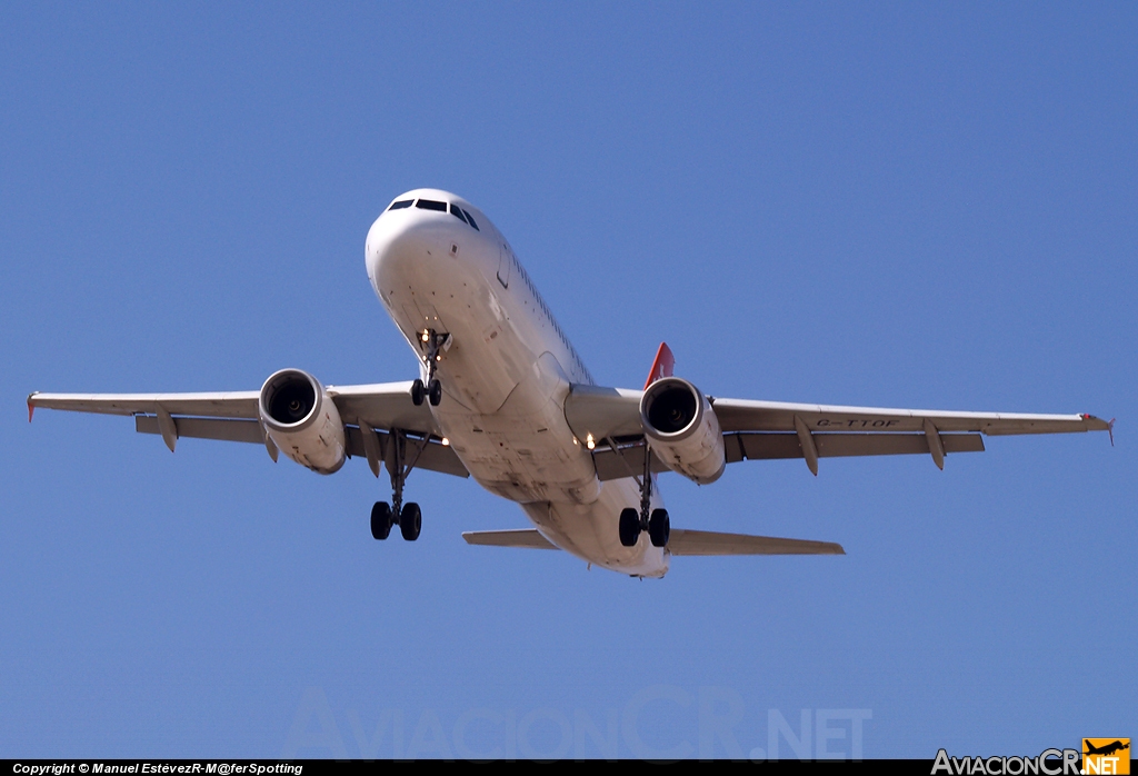 G-TTOF - Airbus A320-232 - EasyJet Airlines
