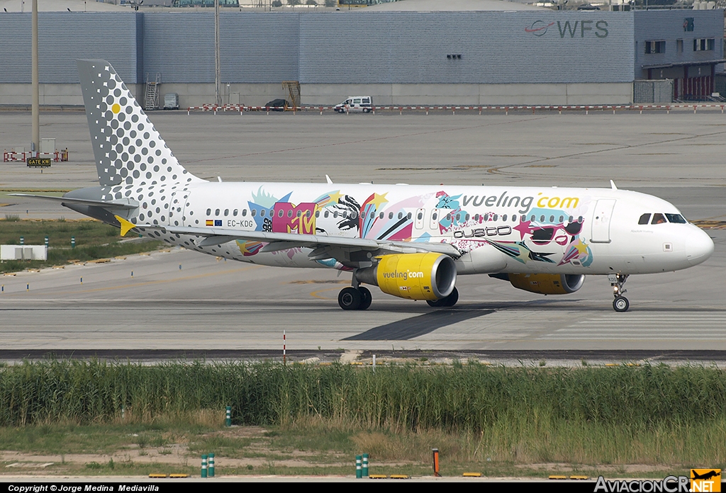 EC-KDG - Airbus A320-214 - Vueling