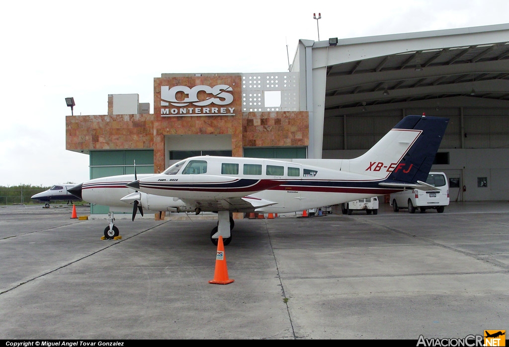 XB-EFJ - Cessna 402B - Privado