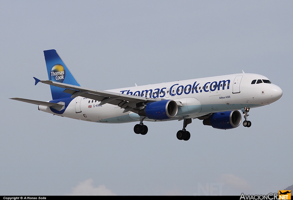 G-KKAZ - Airbus A320-214 - Thomas Cook Airlines