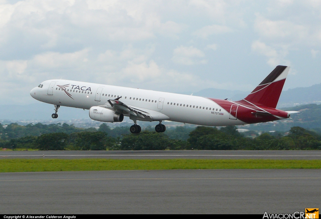 N570TA - Airbus A321-231 - TACA