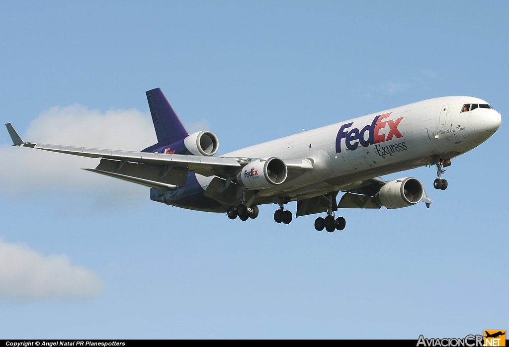 N593FE - McDonnell Douglas MD-11F - FedEx