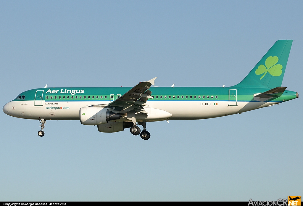 EI-DET - Airbus A320-214 - Aer Lingus