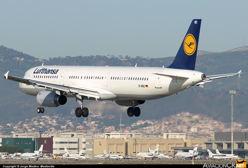 D-AISC - Airbus A321-231 - Lufthansa