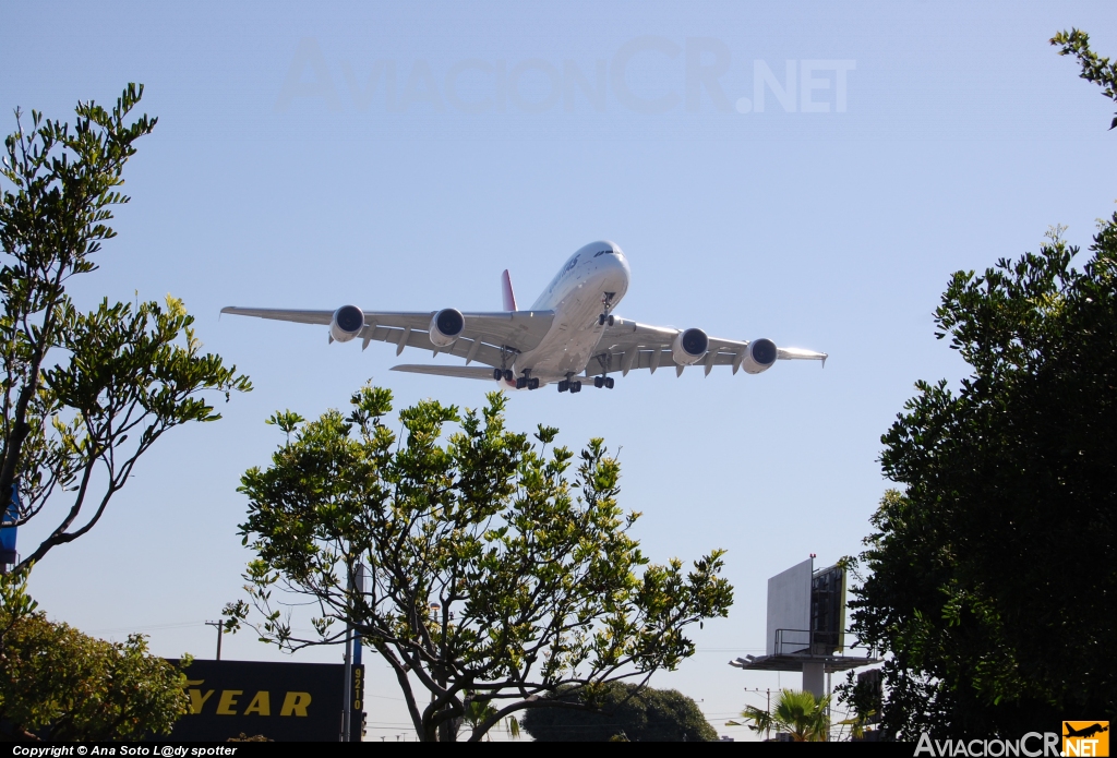 VH-OQD - Airbus A380-841 - Qantas